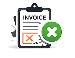 Invoice rejection cycles