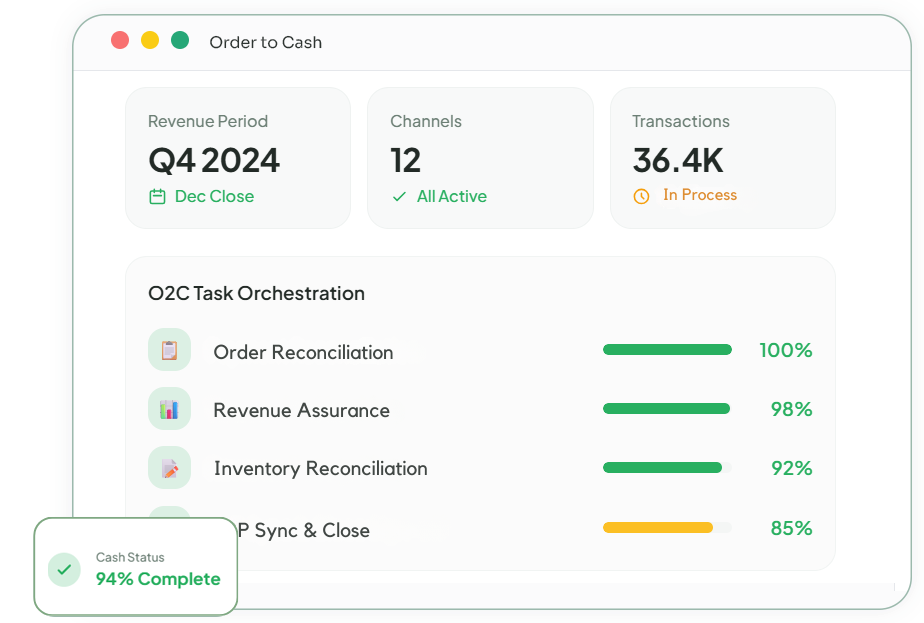 Order to Cash hero image
