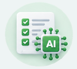 AI-assisted and rules-based matching
