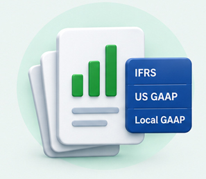 Multi-GAAP from a single run